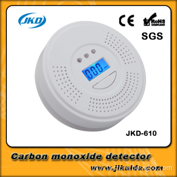 Independent LCD Home Smoke Carbon Monoxide Detector CO Gas Sensor Alarm Battery-operated 90dB Beeping
